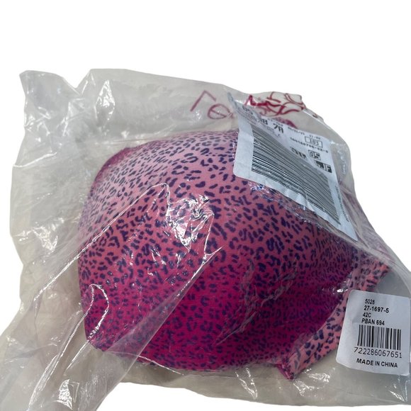 Brigette Seamless Underwire T Shirt Bra Pink Purple Model 5028 Size 42 C New - Picture 3 of 10